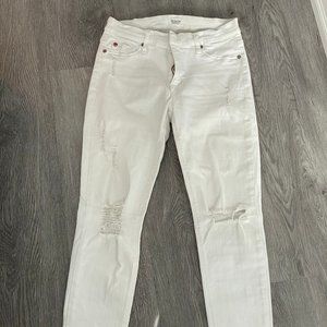 White Hudson Jeans BARELY WORN